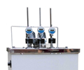 Máquina de prueba plástica de la refrigeración por agua, determinación del aparato del punto de reblandecimiento de la temperatura de desviación de calor