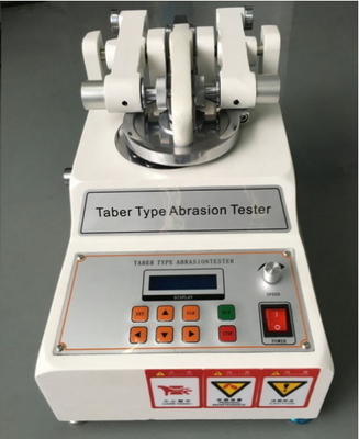 Taber磨损测试仪ASTM D7255หนัง磨削แบบหมุนสำหรับการทดสอบการหรอ